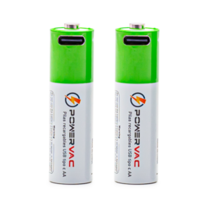 Pilas Recargables AA USB-C 2unidades